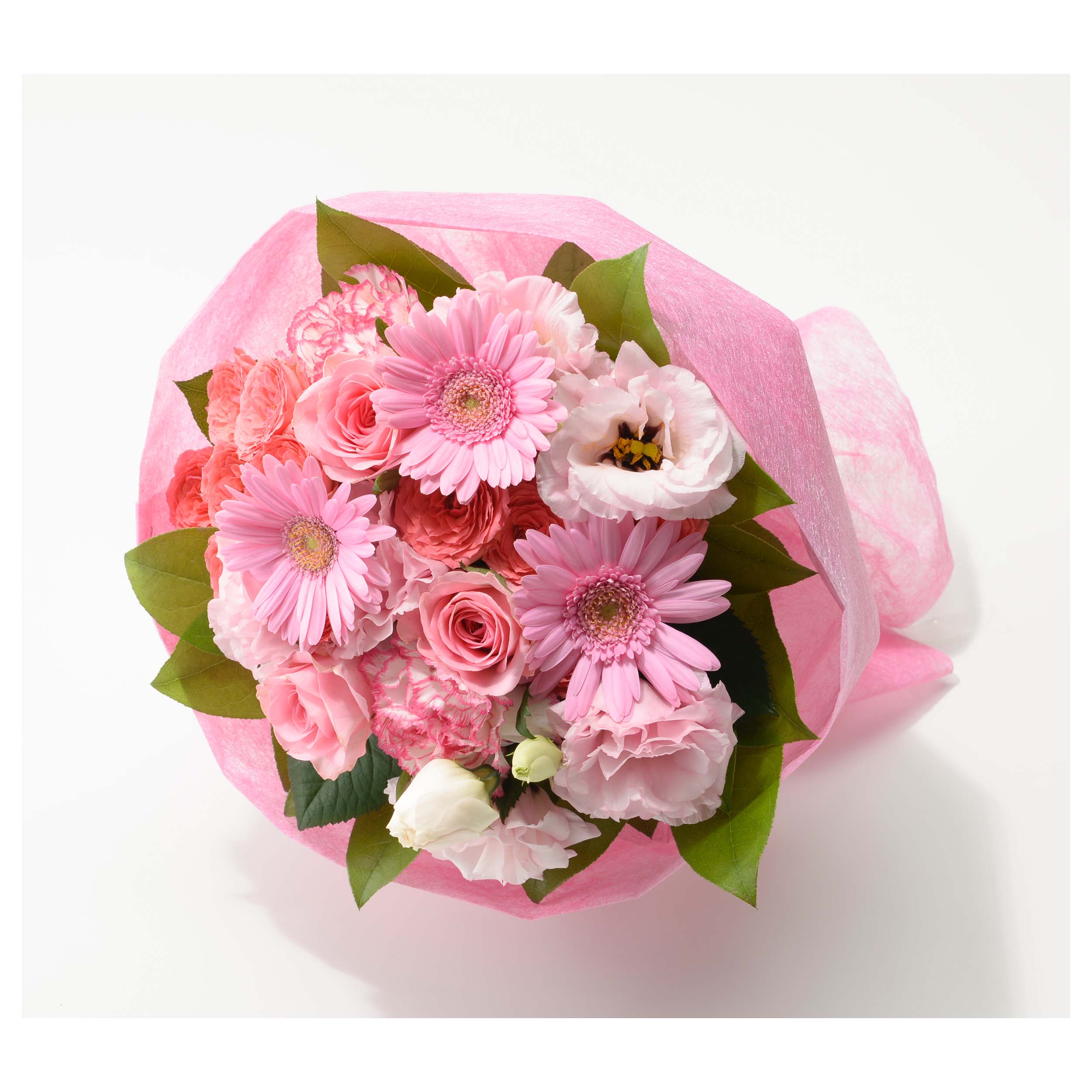 ラウンドブーケ M《ピンク》 花束 フラワーショップ京王ネットショップ